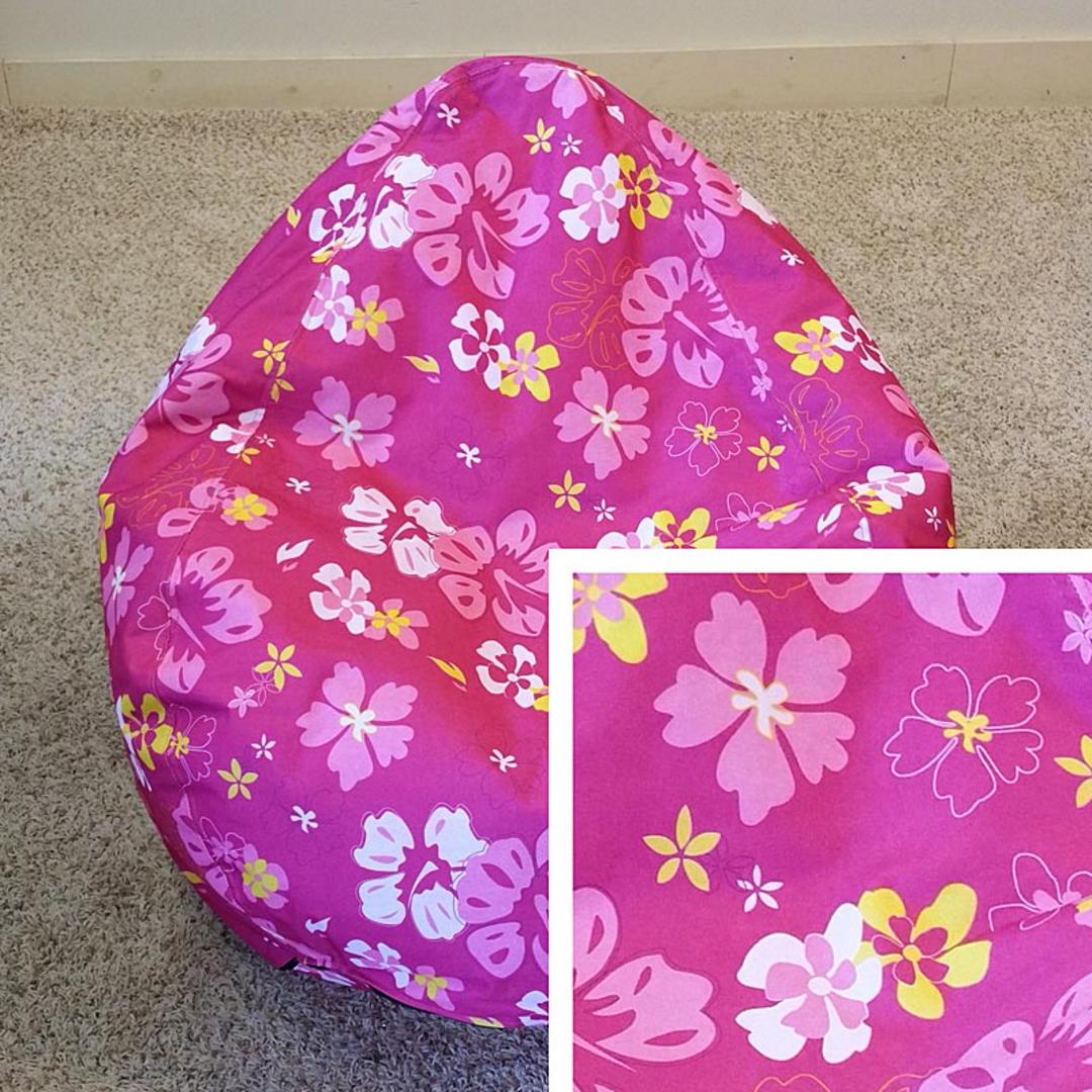 Pink outdoor bean on sale bag